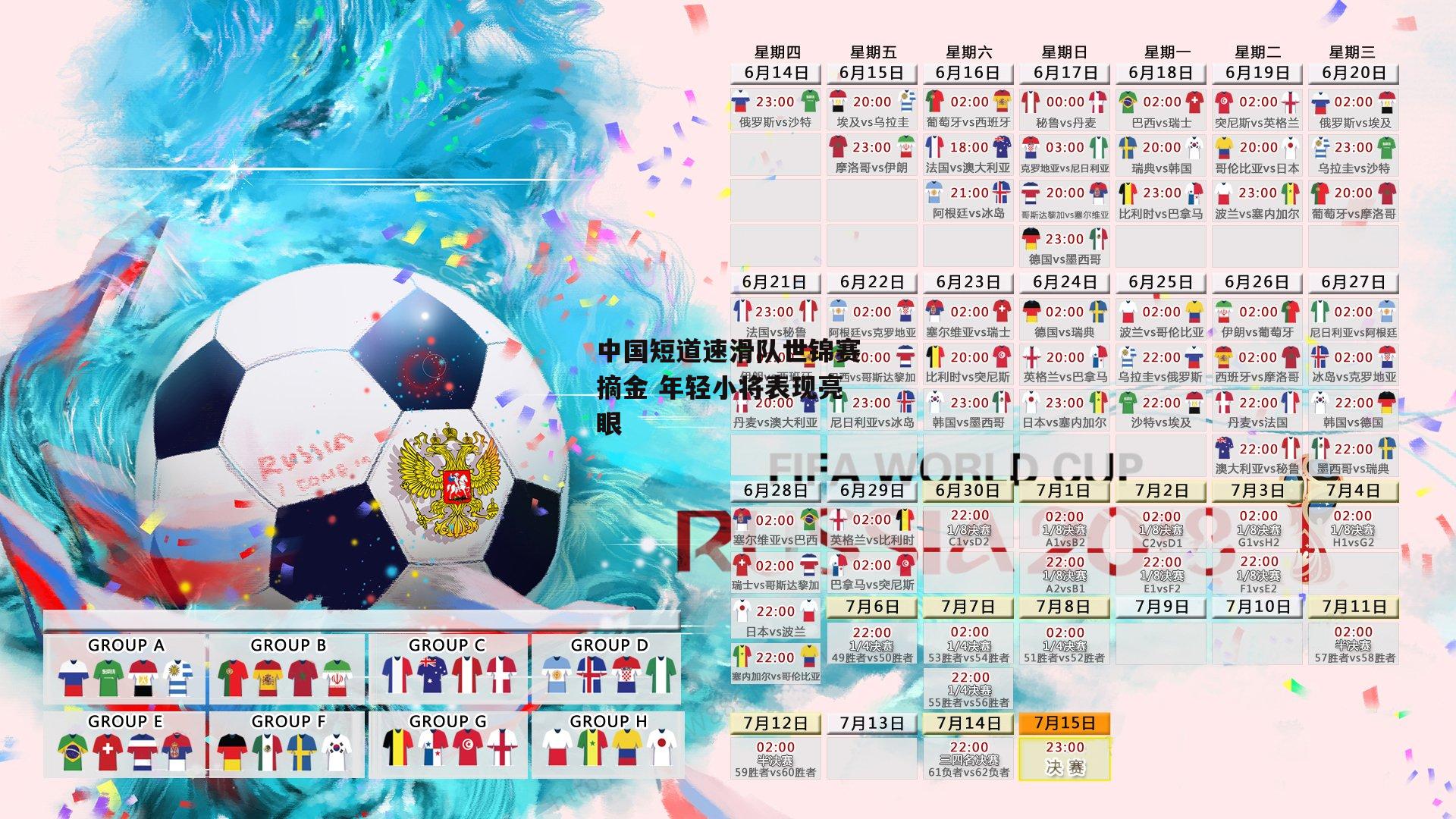 中国短道速滑队世锦赛摘金 年轻小将表现亮眼